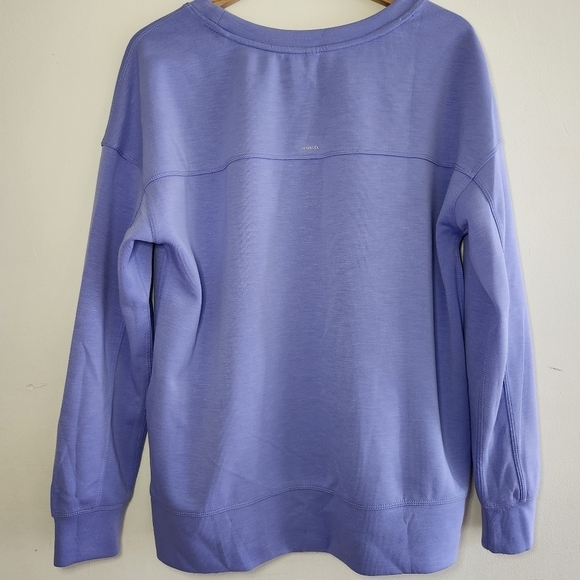 Mondetta Bright Periwinkle Pullover Sweatshirt Top Size Large - Picture 2 of 6